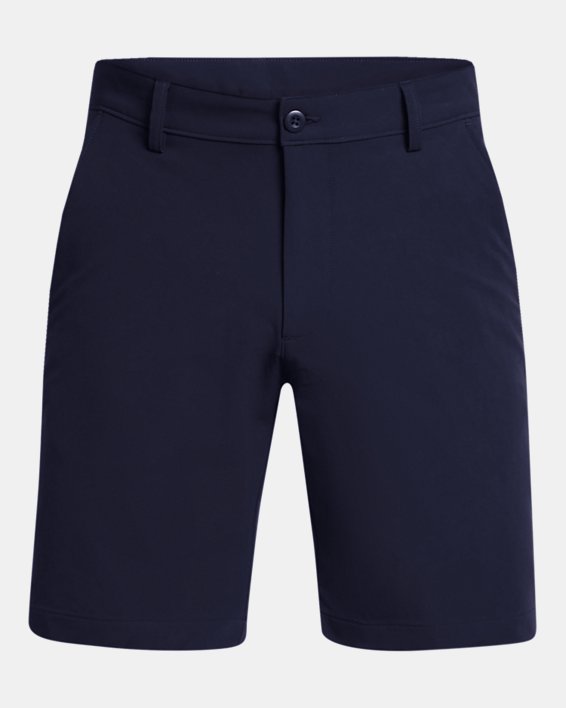 Men's UA Matchplay Tapered Shorts in Blue image number 4